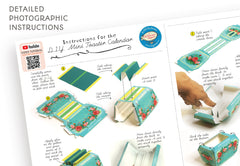 Mini Toaster Desk Calendar 2026 - DIY Paper Craft Kit