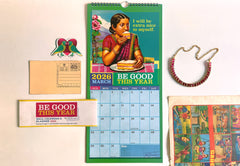 'Be Good This Year' Wall Calendar & Planner 2026