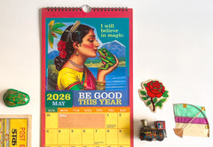'Be Good This Year' Wall Calendar & Planner 2026