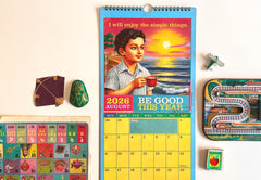 'Be Good This Year' Wall Calendar & Planner 2026