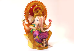 Big Ganesha Idol DIY Paper Craft Kit - Height 13 inches