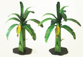 Banana Trees - Set of 2- DIY Paper Craft Kit for Pooja Decor