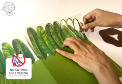 Ganpati Decor Combo Saver 4 - DIY Ganpati + 2 Banana Trees