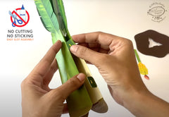 Ganpati Decor Combo Saver 4 - DIY Ganpati + 2 Banana Trees