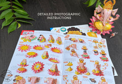 Combo Saver: Ganesh and Lakshmi DIY Paper Craft Kits