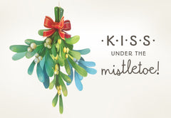 Christmas Mistletoe Paper Decor