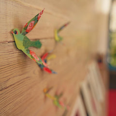 3 Packs of 24 Decorative Paper Birds - 72 Birds