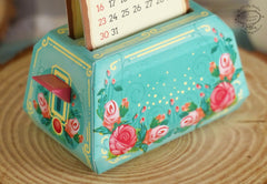 Mini Toaster Desk Calendar 2026 - DIY Paper Craft Kit