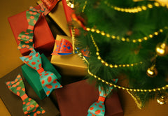 Set of 12 Paper Bows for Gifts