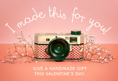 Realistic Black Camera Photo Frame DIY Paper Craft Kit