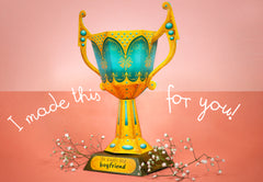 Trophy Cup - DIY Paper Craft Kit