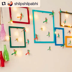 3 Packs of 24 Decorative Paper Birds - 72 Birds