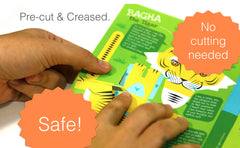 Mini Lemur DIY Animal Paper Craft Kit