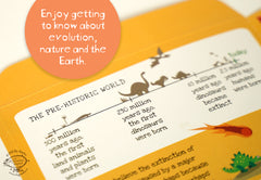 Mini Dilophosaurus DIY Dinosaur Paper Craft Kit