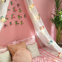 3 Packs of 24 Decorative Paper Birds - 72 Birds