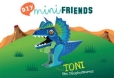 Mini Dilophosaurus DIY Dinosaur Paper Craft Kit