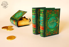 Mini Book Box: Green Design - DIY Paper Craft Kit