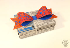 Set of 12 Paper Bows for Gifts