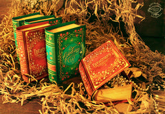 Mini Book Box: Red Design - DIY Paper Craft Kit