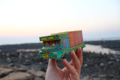 Green ‘Goodies Carrier’ Truck container DIY Paper Craft Kit