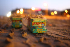 Green ‘Goodies Carrier’ Truck container DIY Paper Craft Kit