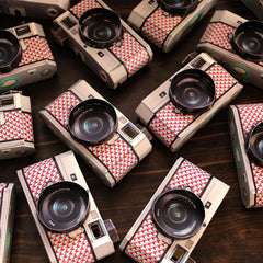 Realistic Black Camera Photo Frame DIY Paper Craft Kit