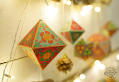 Christmas Decor Combo Saver 2 - 30 Ornaments, 6 angels, 4 Fairy Lights