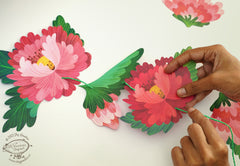 Hearts & Flowers COMBO SAVER: Paper Hearts Fairy Lights & Bunting