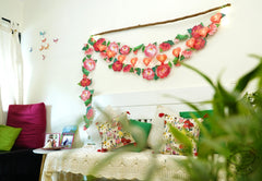 Hearts & Flowers COMBO SAVER: Paper Hearts Fairy Lights & Bunting