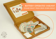 Festive Combo Saver Pack of 5 Mini Hot Air Balloon Fairy Lights