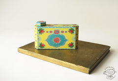 Colourful Yellow Camera Photo Frame DIY Paper Craft Kit