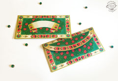 Set of 5 Gift Envelopes: Pink Flower Design