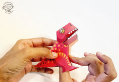 Mini T-Rex Dinosaur DIY Dinosaur Paper Craft Kit