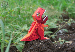 Mini T-Rex Dinosaur DIY Dinosaur Paper Craft Kit