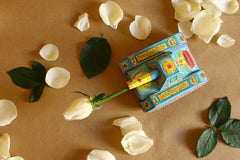 Colourful Army Paper Tank Pen Holder & Boxes - DIY Paper Craft Kit