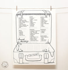 Doodle Travel Organizer and Fridge Magnet Set