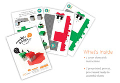 Paint Boxes: Set of 2 - DIY Paper Craft Kit