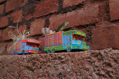 Blue ‘Goodies Carrier’ Truck container DIY Paper Craft Kit