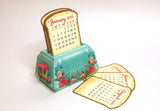 Mini Toaster Desk Calendar 2025 - DIY Paper Craft Kit