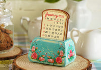 Mini Toaster Desk Calendar 2025 - DIY Paper Craft Kit