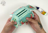 MOST POPULAR 2024 Combo Saver: Mini Toaster and Typewriter Desk Calendars - set of 2 DIY Paper Craft Kits