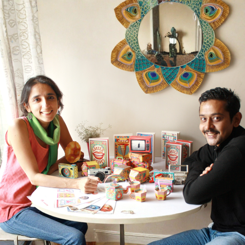 Born on a dining table
in <em>Khar, Mumbai.</em>