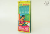 FRIENDS GIFT Combo: Set of 4 x 'Be Good This Year' Wall Calendars for 2025