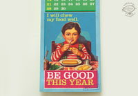 FRIENDS GIFT Combo: Set of 4 x 'Be Good This Year' Wall Calendars for 2025