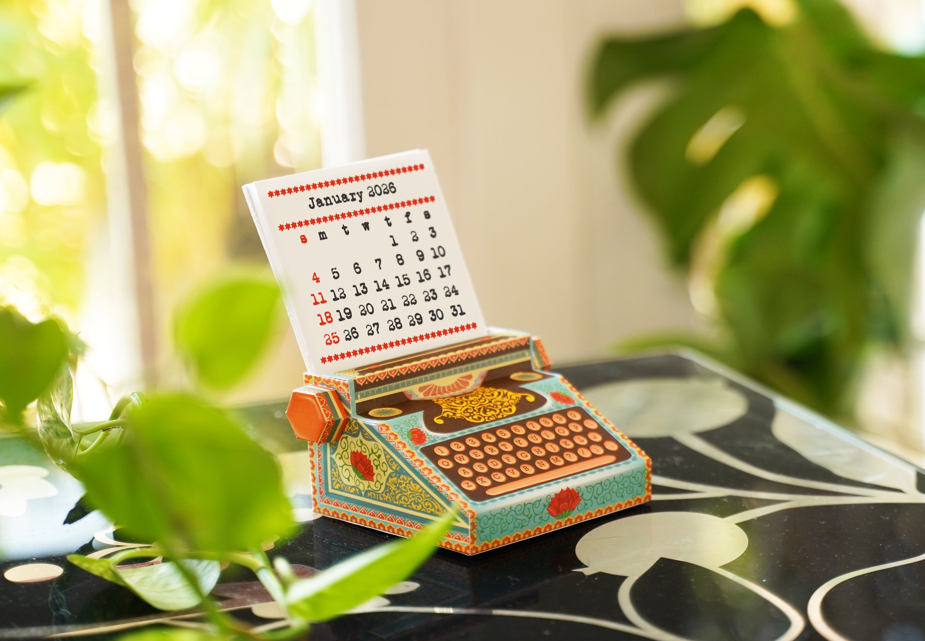 BEST VALUE 2026 Combo Saver Pack of 4 DIY Desk Calendars