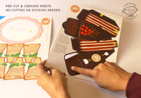 Cake Desk Calendar 2024 - DIY Paper Craft Kit