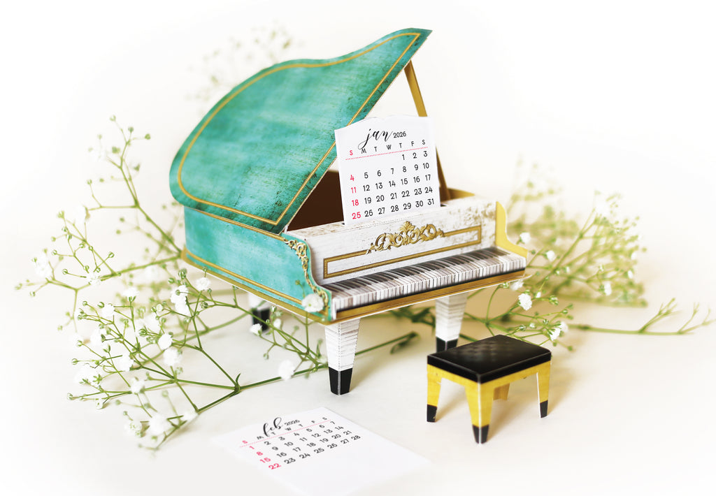 BEST VALUE 2026 Combo Saver Pack of 4 DIY Desk Calendars