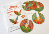 Set of 6 Paper Angels DIY Paper Craft