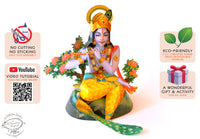 Krishna Janmashtami Combo Saver 1 - DIY Krishna + 1 Flower Fairy Lights