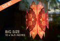 Big Elegant Kandil DIY Paper Lamp Shade PINK